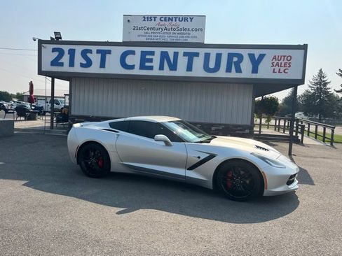 Used 2016 Chevrolet Corvette Stingray Coupe w/ 3LT Preferred Equipment Group RWD image 1