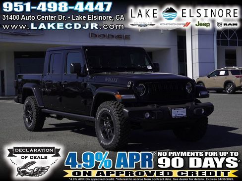 New 2026 Jeep Gladiator Willys image 1