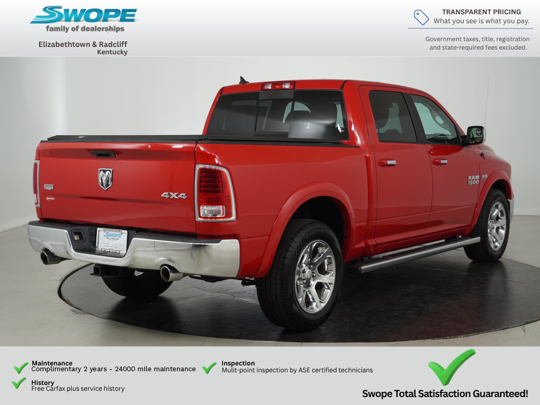 Used 2015 RAM 1500 Laramie w/ Convenience Group AWD/4WD image 3
