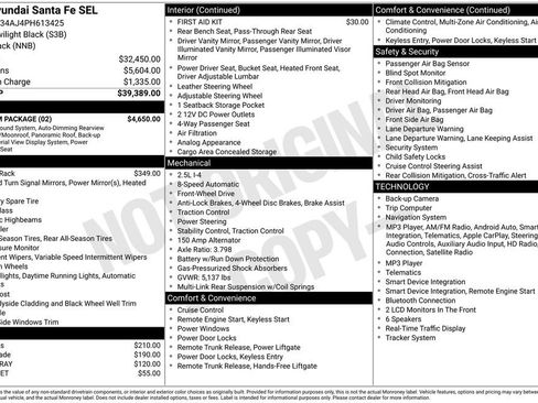 Used 2023 Hyundai Santa Fe SEL w/ Premium Package FWD image 6