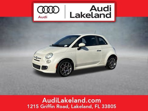 Used 2012 FIAT 500 Sport w/ Safety & Sound Pkg FWD image 1