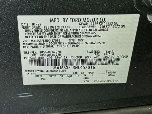 Certified 2022 Ford EcoSport S image 25