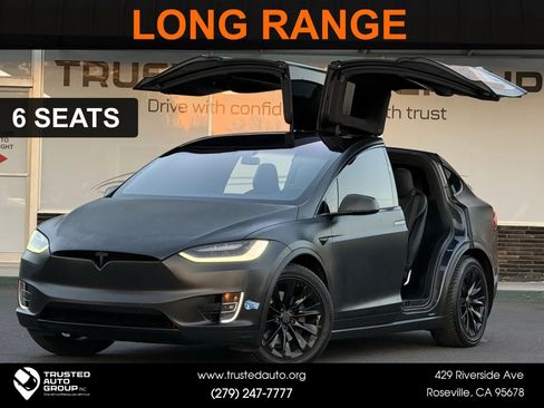 Used 2018 Tesla Model X 100D AWD/4WD image 1