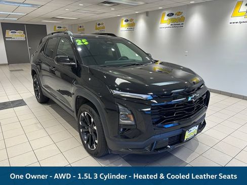 Used 2025 Chevrolet Equinox RS w/ Safety and Technology Package AWD/4WD image 1