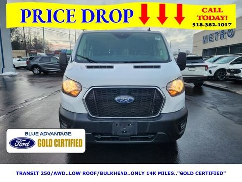 Certified 2023 Ford Transit 250 Low Roof AWD w/ Exterior Upgrade Package image 9