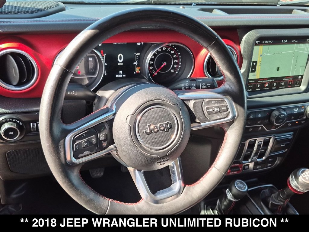 Used 2018 Jeep Wrangler Unlimited Rubicon w/ Dual Top Group AWD/4WD image 22