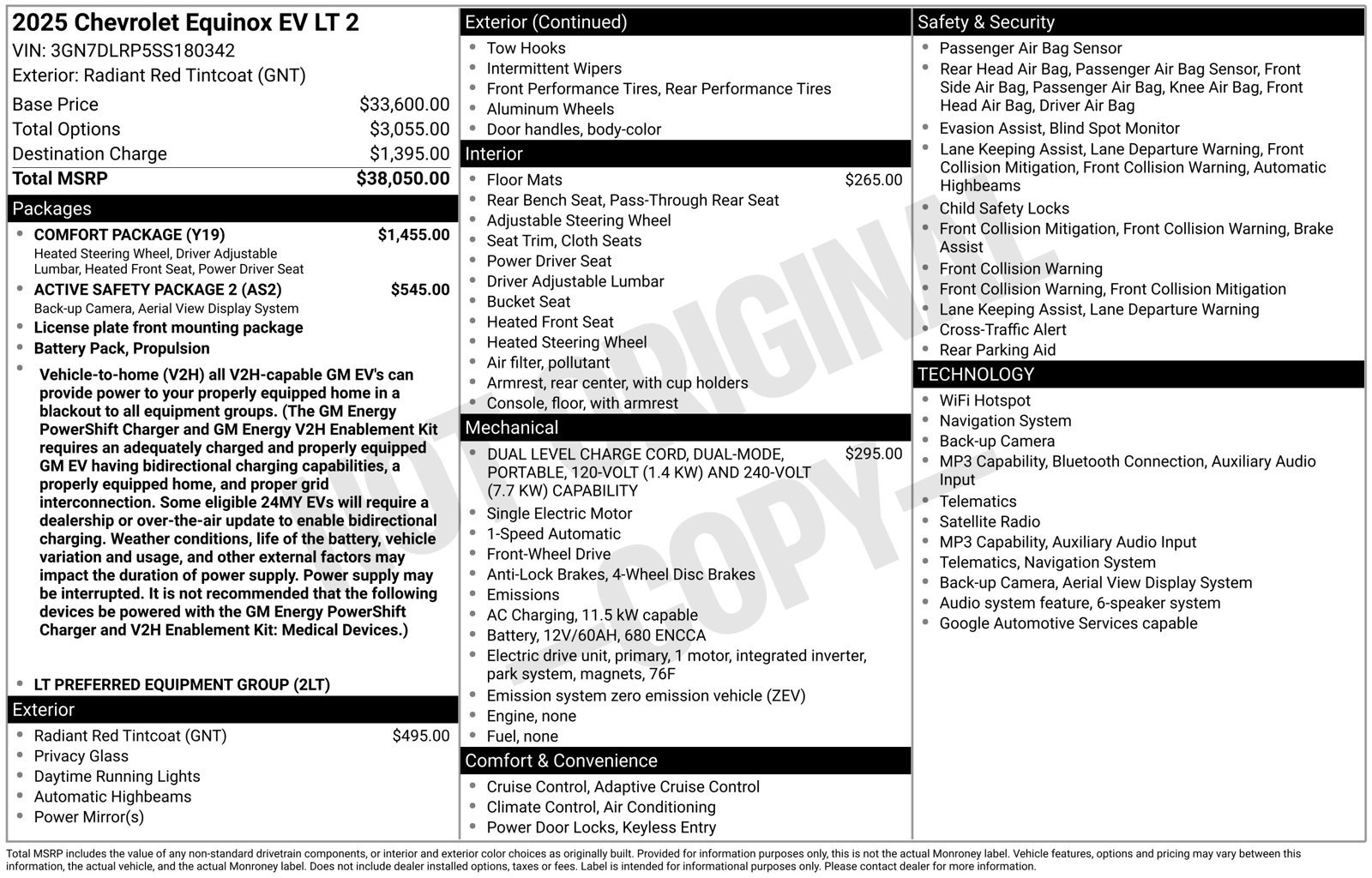 Used 2025 Chevrolet Equinox EV LT w/ Comfort Package FWD image 12