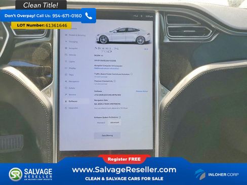Used 2016 Tesla Model S 70D AWD/4WD image 12