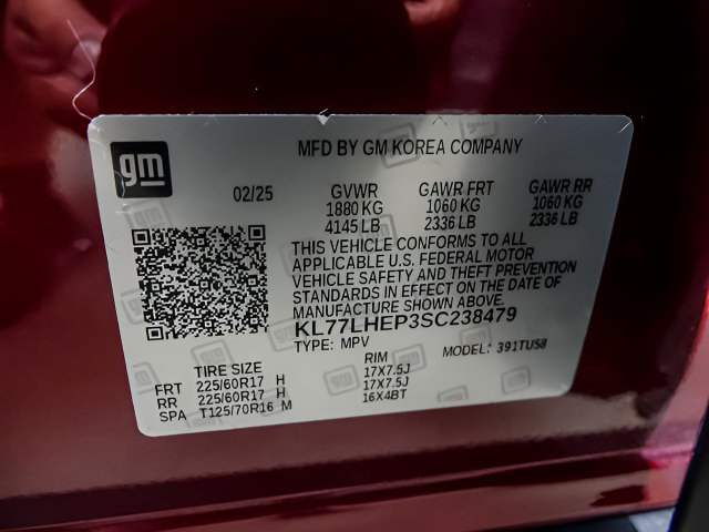 Used 2025 Chevrolet Trax LT w/ LT Convenience Package FWD image 28