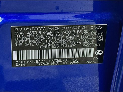 New 2026 Lexus IS 350 F Sport image 31