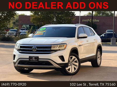Used 2021 Volkswagen Atlas Cross Sport SE w/ Panoramic Sunroof Package FWD image 1