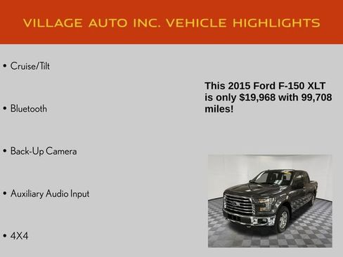 Used 2015 Ford F150 XLT w/ Equipment Group 301A Mid image 14