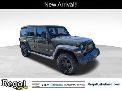 Used 2021 Jeep Wrangler Unlimited Sport