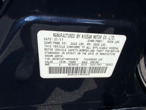 Used 2017 INFINITI Q70 3.7 w/ Sport Package RWD image 21