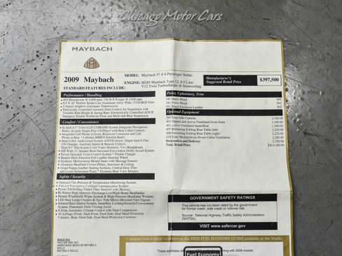 Used 2009 Maybach 57 S image 74