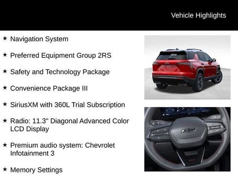 New 2026 Chevrolet Equinox RS w/ Convenience Package III image 3