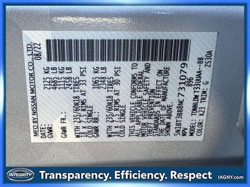 Certified 2022 Nissan Rogue SV w/ SV Premium Package image 40