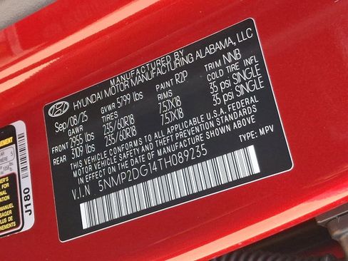 New 2026 Hyundai Santa Fe SEL image 20