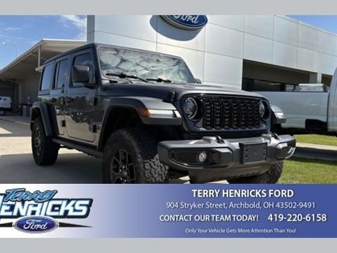 Used 2024 Jeep Wrangler Unlimited Sport AWD/4WD image 1