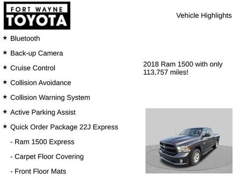 Used 2018 RAM 1500 Express AWD/4WD image 8