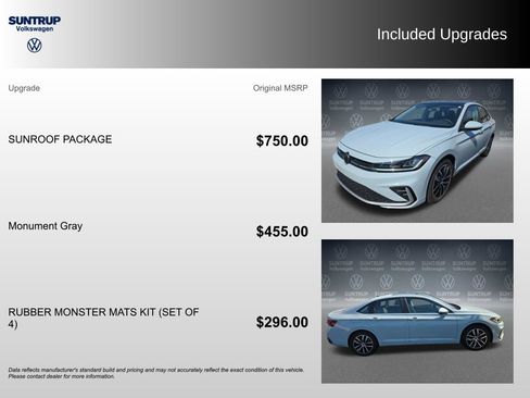 Used 2025 Volkswagen Jetta SE w/ Sunroof Package FWD image 2