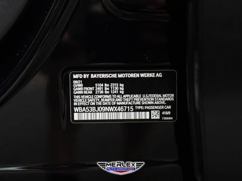 Used 2022 BMW 540i w/ M Sport Package image 58