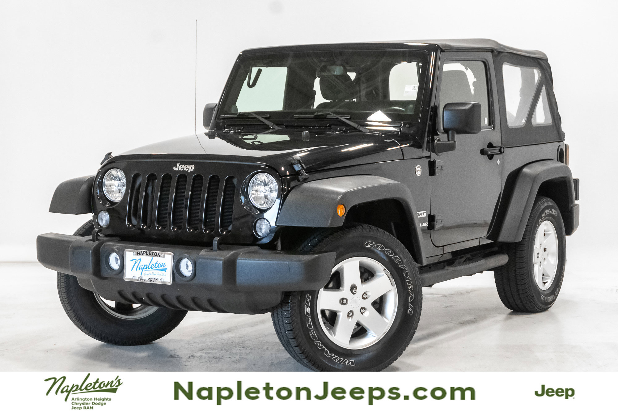 Used 2014 Jeep Wrangler Sport w/ Quick Order Package 23S AWD/4WD image 1