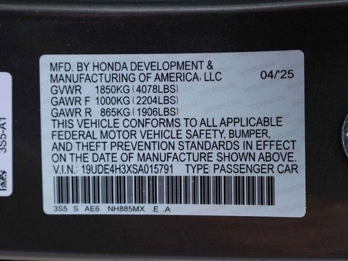 Certified 2025 Acura Integra A-Spec FWD image 21