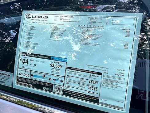 New 2025 Lexus ES 300h w/ Luxury Package image 14