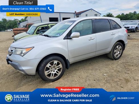 Used 2009 Acura MDX w/ Technology Package AWD/4WD image 1