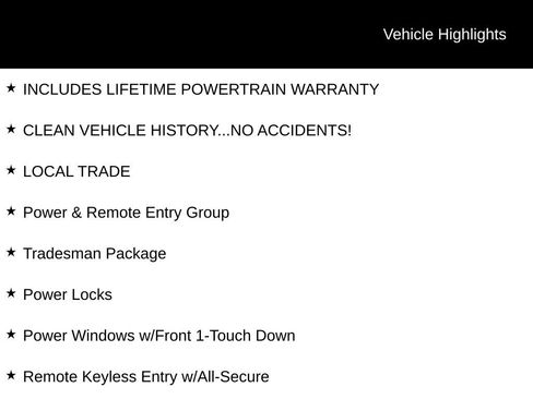 Used 2022 RAM 1500 Tradesman w/ Power & Remote Entry Group image 1