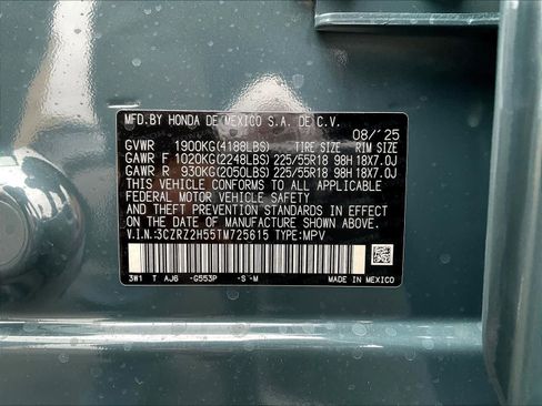 New 2026 Honda HR-V Sport image 17