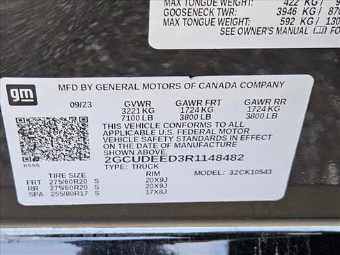 Used 2024 Chevrolet Silverado 1500 RST w/ RST All Star Premium Package AWD/4WD image 15