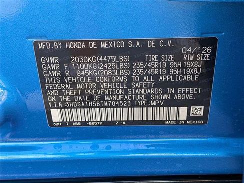 New 2026 Acura ADX A-Spec FWD image 16