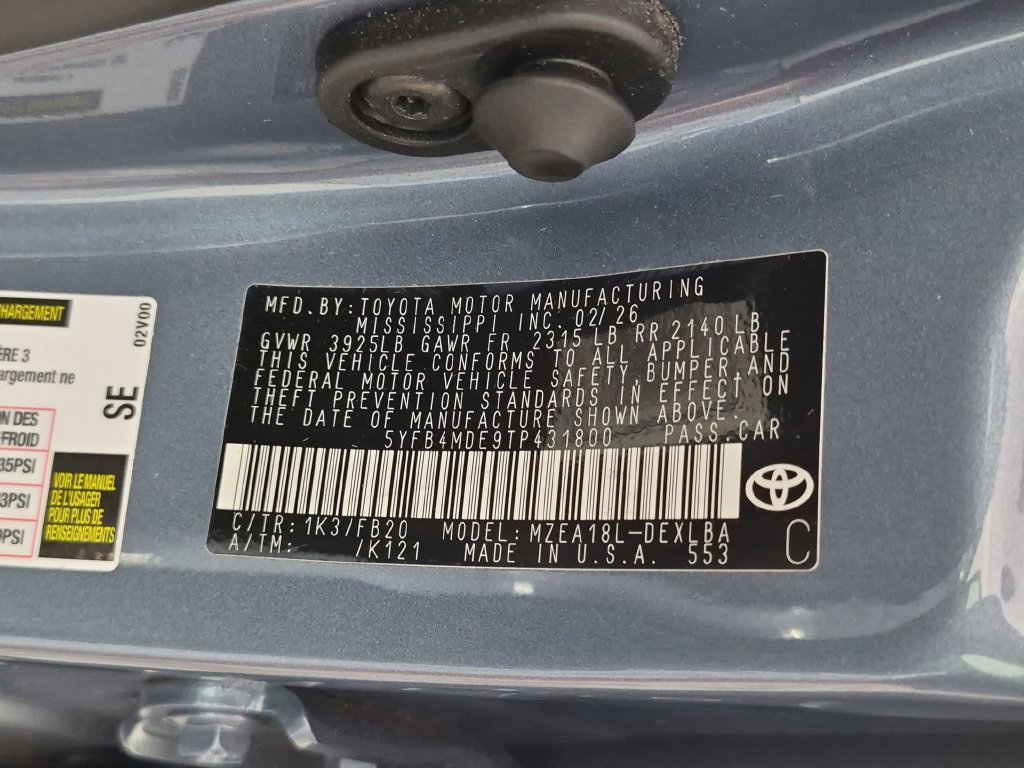 Used 2026 Toyota Corolla LE FWD image 40
