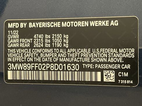 Certified 2023 BMW 330i xDrive Sedan w/ Driving Assistance Package image 25