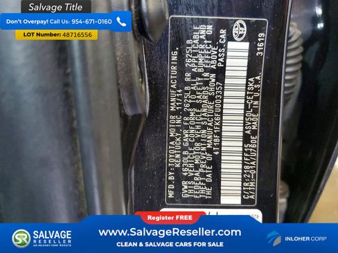 Used 2015 Toyota Camry SE FWD image 16
