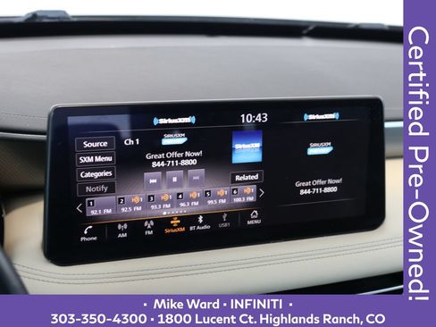 Certified 2023 INFINITI QX60 Luxe w/ Cargo Package AWD/4WD image 11
