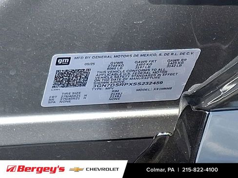 New 2025 Chevrolet Equinox EV RS w/ Convenience Package II image 20