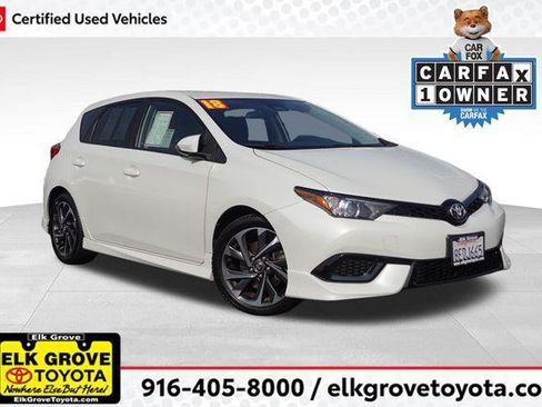 Certified 2018 Toyota Corolla iM w/ All-Weather Mat Package FWD image 1