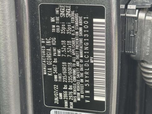 Used 2022 Kia Sorento S image 28