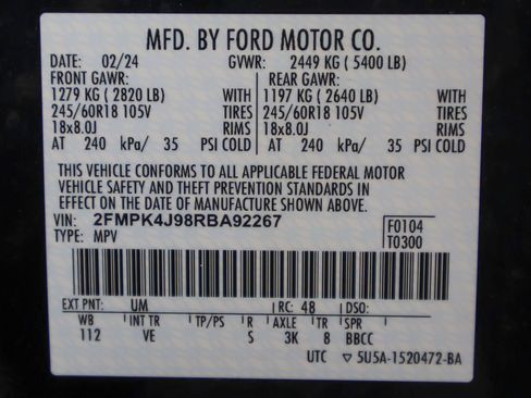 Used 2024 Ford Edge SEL w/ Convenience Package AWD/4WD image 41