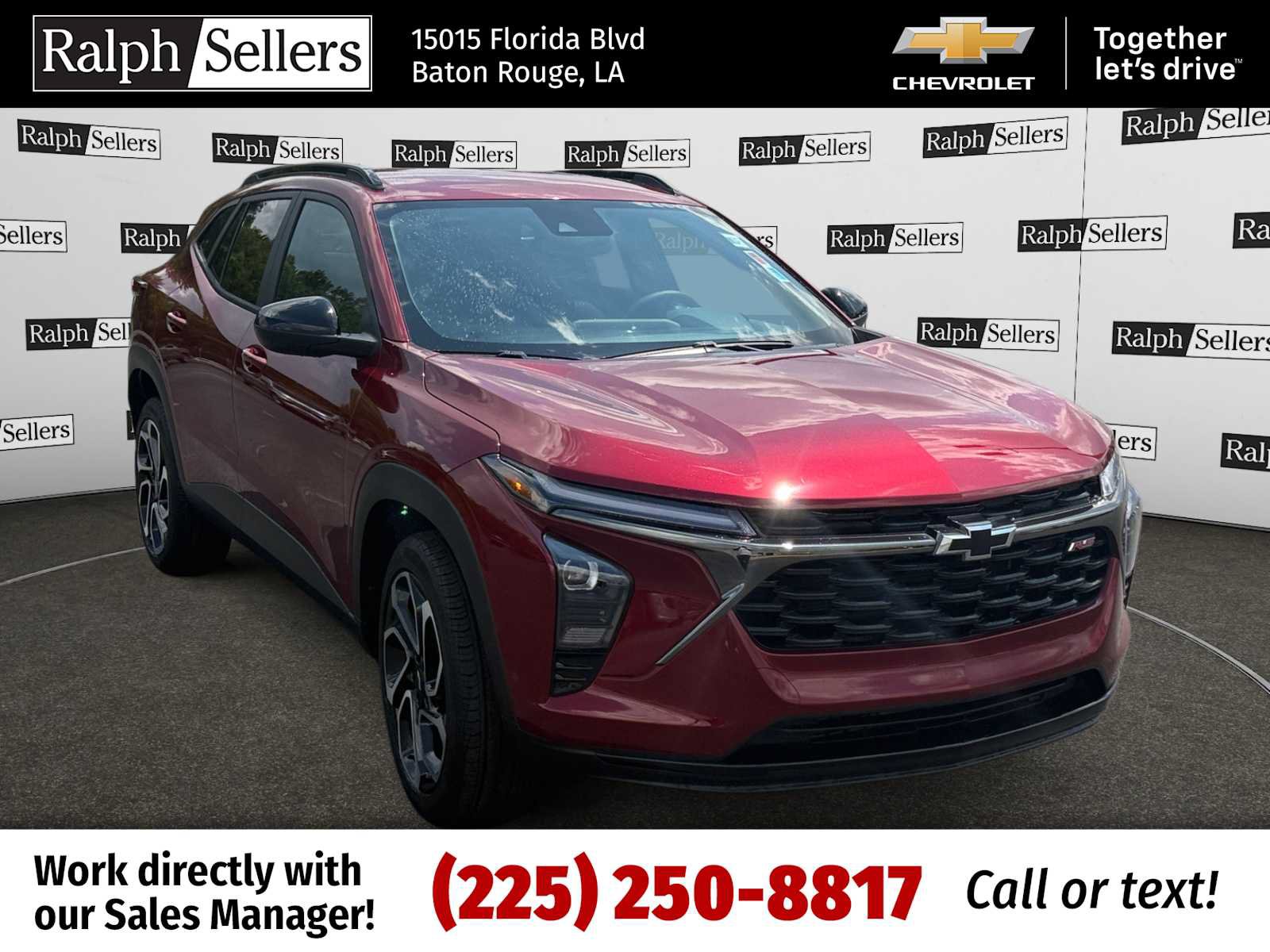 Used 2025 Chevrolet Trax RS w/ Driver Confidence Package FWD image 1