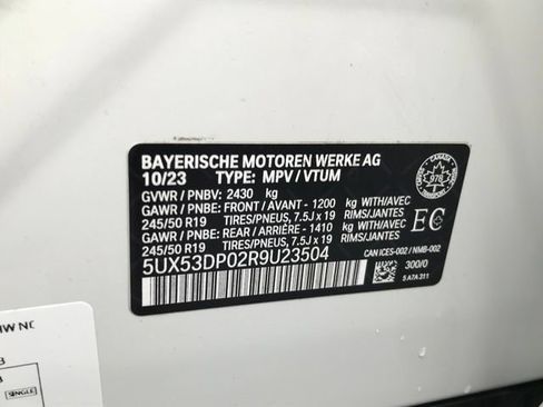 Used 2024 BMW X3 xDrive30i AWD/4WD image 26