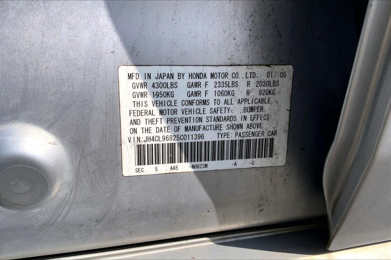 Used 2005 Acura TSX FWD image 19