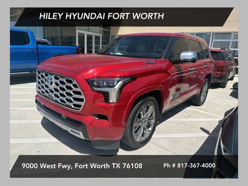 Used 2023 Toyota Sequoia Capstone AWD/4WD image 1