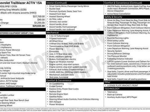 Certified 2023 Chevrolet TrailBlazer ACTIV image 15