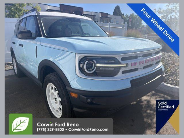 Certified 2024 Ford Bronco Sport Heritage w/ Heritage Convenience Package AWD/4WD 360° Tour
