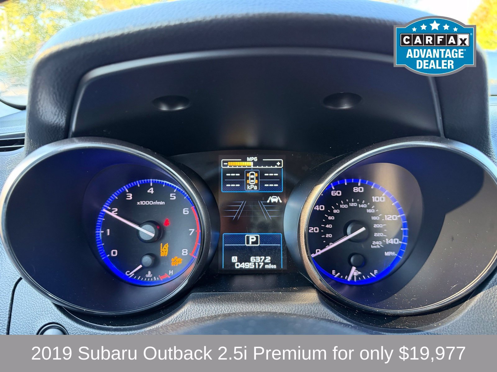 Used 2019 Subaru Outback 2.5i Premium AWD/4WD image 12