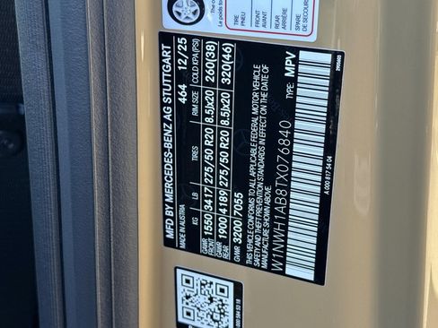 New 2026 Mercedes-Benz G 550 image 19